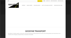 Desktop Screenshot of geodyne.net